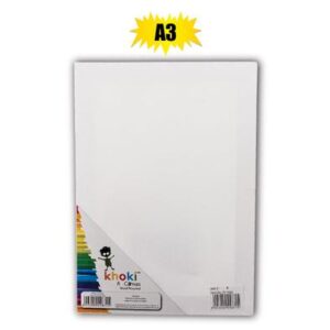 Khoki Paint Canvas A3 Wood Mounted (Arts & Crafts)