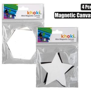 Khoki Paint Canvas Shaped Magnetic (Arts & Crafts)