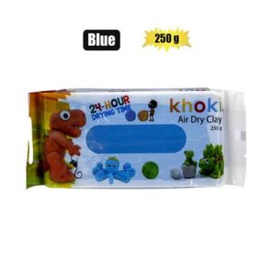 Khoki Air Dry Clay 250g Blue (Arts & Crafts)