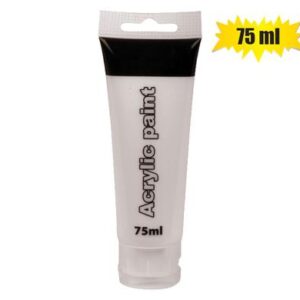Paint Acrylic 75ml White (Arts & Crafts)