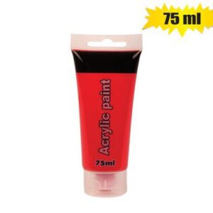 Paint Acrylic 75ml Red (Arts & Crafts)