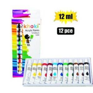 Khoki Paint Acrylic Set Tube 12ml (Arts & Crafts)