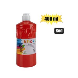 Khoki Paint Poster 400ml Red (Arts & Crafts)