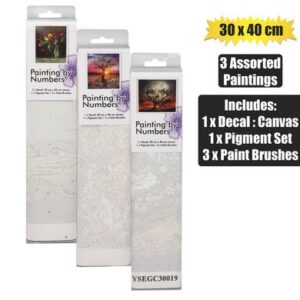 Paint-by-numbers 30 x 40cm (Arts & Crafts)