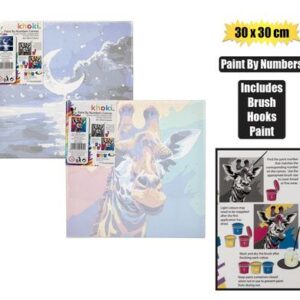 Khoki Paint-by-number Canvas 30 x 30cm (Arts & Crafts)