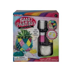 Ceramic Pot Sand Painting Set (Arts & Crafts)