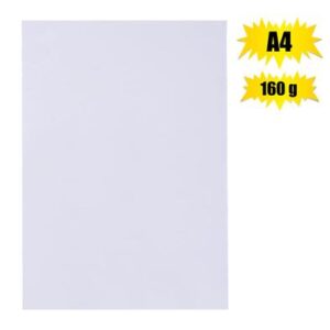 Butterfly Board A4 160g Sheet White Past (Arts & Crafts)