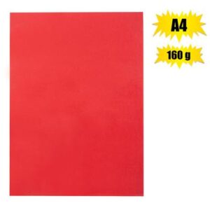 Butterfly Board A4 160g Sheet Red Br (Arts & Crafts)