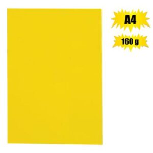 Butterfly Board A4 160g Sheet Yellow Br (Arts & Crafts)