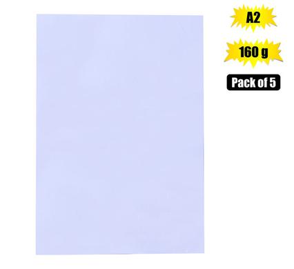 Butterfly Board a2 160g Sheet White 5pk (Arts & Crafts)