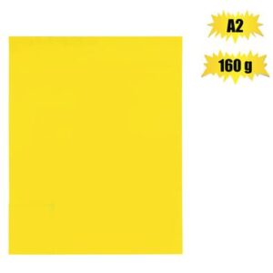Butterfly Board a2 160g Sheet Yellow Br (Arts & Crafts)