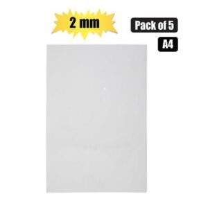 A4 Project Board 2mm White (Arts & Crafts)