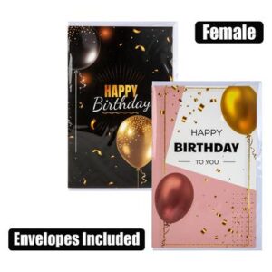 Greeting Card & Envelope Birthday - Female (2)