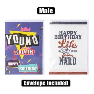 Greeting Card & Envelope Birthday - Male (2)