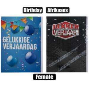 Greeting Card & Envelope Birthday - Male African