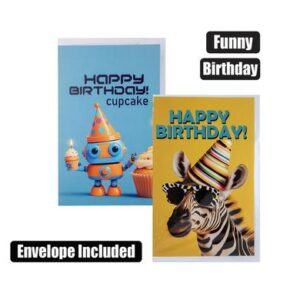 Greeting Card & Envelope Birthday - Funny