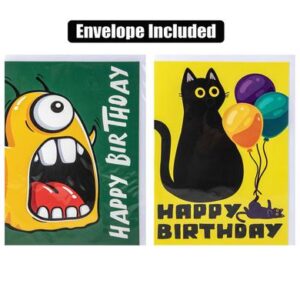 Greeting Card & Envelope Birthday - Funny (2)