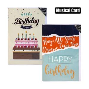 Greeting Card & Envelope Birthday - Musical (1)