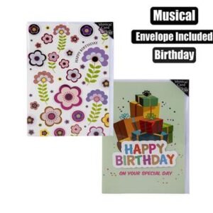 Greeting Card & Envelope Birthday - Musical (3)