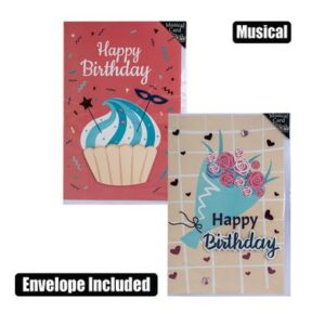Greeting Card & Envelope Birthday - Musical (2)