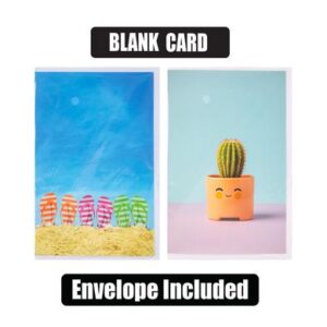 Greeting Card & Envelope Birthday Blanks (2)
