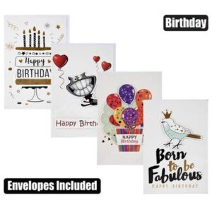 Greeting Card & Envelope Birthday - Handmade