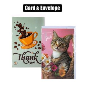 Greeting Card & Envelope Moment Thank You (2)