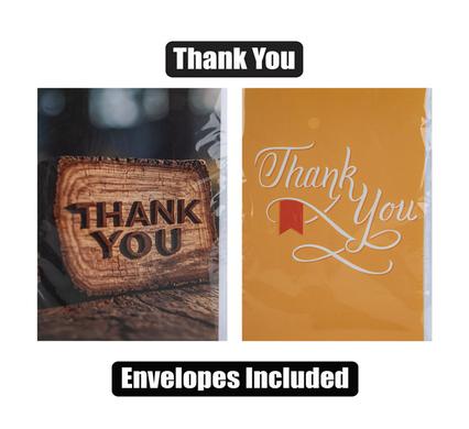 Greeting Card & Envelope Moment Thank You