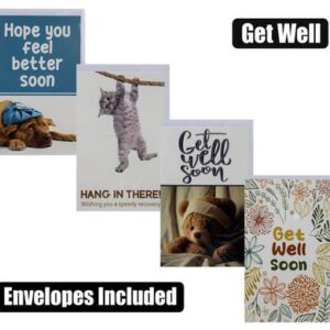 Greeting Card & Envelope Moment Get Well