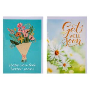 Greeting Card & Envelope Moment Get Well (2)