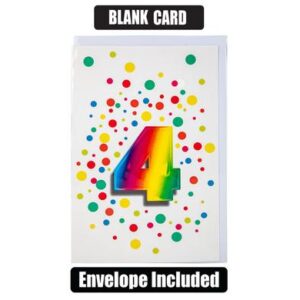 Greeting Card & Envelope Milestone (4)