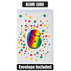 Greeting Card & Envelope Milestone (6)