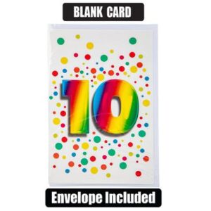 Greeting Card & Envelope Milestone (10)