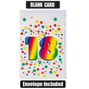 Greeting Card & Envelope Milestone (18)