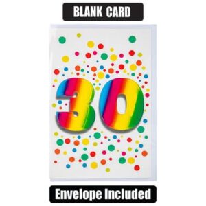 Greeting Card & Envelope Milestone (30)