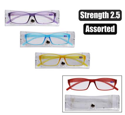 Reading Glass 1 Style Colour stren:2.5 – Assorted