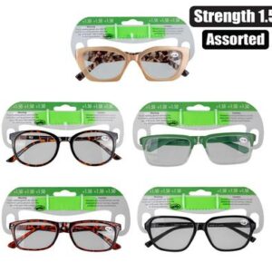 Reading Glass -styles strength:1.5 – Assorted