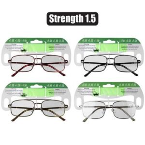 Reading Glass Metal strength:1.5 – Assorted