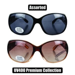 Sunglass Pre/lds Rnd Medium Classic Det