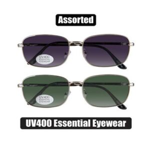 Sunglass Ess/lds Met Square