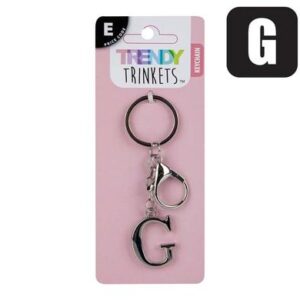 Trendy Trinkets Keychain Alpha Metal G