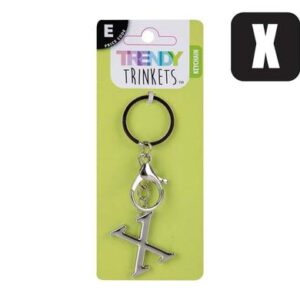 Trendy Trinkets Keychain Alpha Metal x