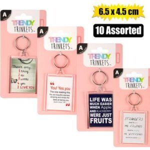 Trendy Trinkets Keychain Photo Holder 6.5 x 4.5cm