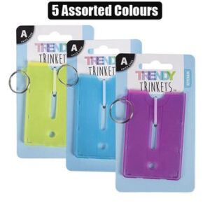 Trendy Trinkets Keychain Id/licence Holder