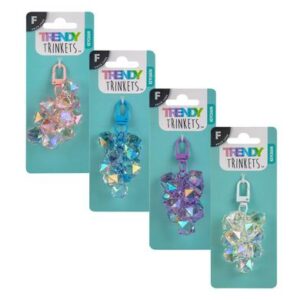 Trendy Trinkets Keychain Diamond Beads