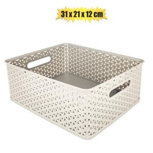 Bee Home Basket Plastic Jute 5l 31 x 25 x 12cm