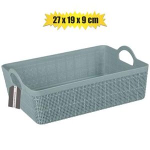 Basket Plastic Mesh Design 27 x 19 x 9cm