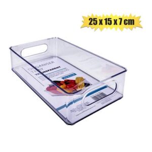Organiser Tray Clear 25 x 15 x 7cm