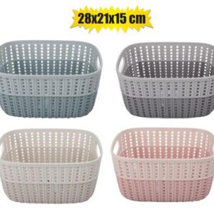 Gondol Basket Plastic 2-tone 6,8l 28 x 21 x 15cm