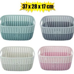 Gondol Basket Plastic 2-tone 15l 37 x 28 x 17cm